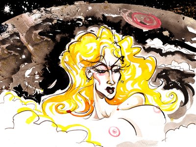 Le Grand Macabre - illustration to comic opera by György Ligeti by Neale Osborne